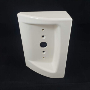 Lampekåpe for dørside nede, veggside opp bilde