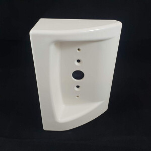 Lampekåpe for veggside nede, dørside opp bilde