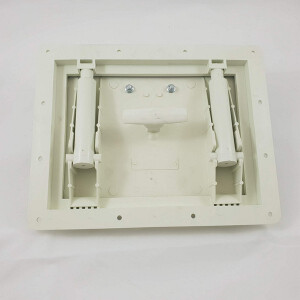 LUFTELUKE HVIT PLAST bilde