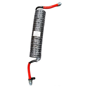 Spiralkabel svart/röd M16 bilde